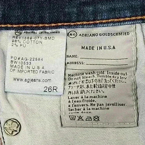 AG Adriano Goldschmied Stevie Legging Ankle Skinny Jeans - Picture 10 of 12